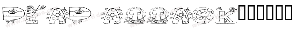 DEAD ATTACK字体转换